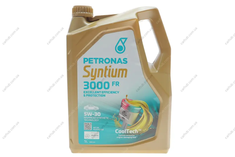 Олива 5W30 SYNTIUM 3000 FR (5L) (WSS-M2C 913-C/913-D/RN0700/STJLR.03.5003) PETRONAS Petronas 70260M12EU (фото 1)