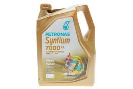 Олива 0W20 SYNTIUM 7000 LL (5L) (BMW LL-17 FE+) (API SP) (ILSAC GF-6A/ACEA C6) PETRONAS Petronas 70719M12EU