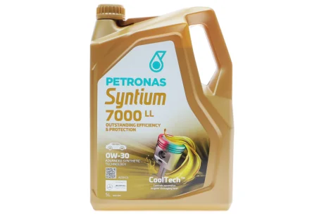 Олива 0W30 SYNTIUM 7000 LL (5L) (BMW LL-04/VW 504.00/507.00/Porsche C30) (ACEA C3) PETRONAS Petronas 70720M12EU