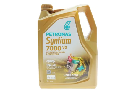 Олива 0W20 SYNTIUM 7000 VO (5L) (Volvo VCC RBS0-2AE/OV 040 1547–A20/STJLR.03.5006) PETRONAS Petronas 70721M12EU