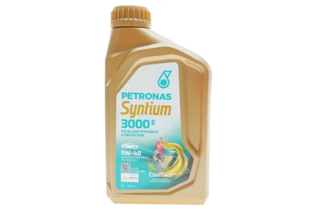 Олива 5W40 SYNTIUM 3000 E (1L) (MB 229.5/VW 502.00/505.00/LL-01/RN0700/RN0710) (API SP)(ACEA A3/B4) PETRONAS Petronas 70731E18EU