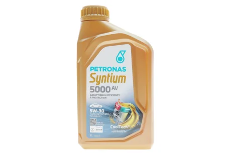 Олива 5W30 SYNTIUM 5000 AV (1L) (LL-04/VW 504 00/507 00/MB 229.51/Porsche C30) PETRONAS Petronas 70950E18EU