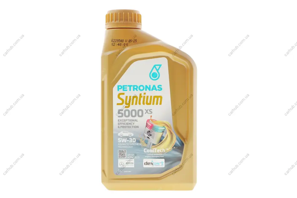 Олива 5W30 SYNTIUM 5000 XS (1L) GM Dexos 2 (API SN/ACEA C2/C3) заміна для 70660E18EU PETRONAS Petronas 70956E18EU (фото 1)