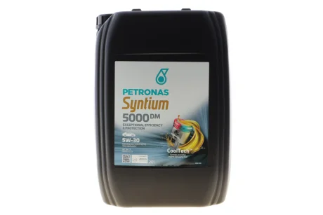 Олива 5W30 SYNTIUM 5000 DM (20L) (MB 229.51/MB 229.52/VW 505.00/505.01/LL-04/RN0700/RN0710) (з-на на 71232R41EU) Petronas 70957R41EU