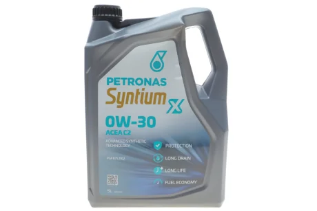 Олива 0W30 SYNTIUM X (5L) (PSA B71 2312/ACEA C2) PETRONAS Petronas 70981M12EU