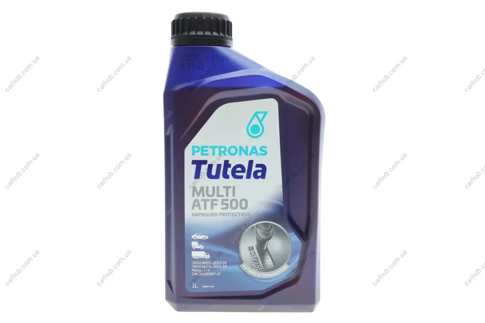 Олива TUTELA MULTI ATF 500 (1L) (DEXRON VI/BMW ETL 7045 E/ETL 8072 B/VW G 052 025/G 052 162) PETRONAS Petronas 76149E15EU (фото 1)