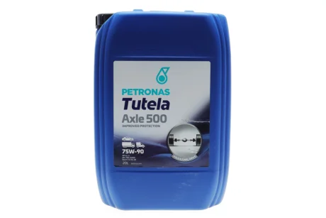 Олива 75W90 TUTELA AXLE 500 (20L) API GL-5 (MIL PRF 2105D/ZF TE-ML 07A/TE-ML 08/Bosch TE-ML 08) Petronas 76631R41EU