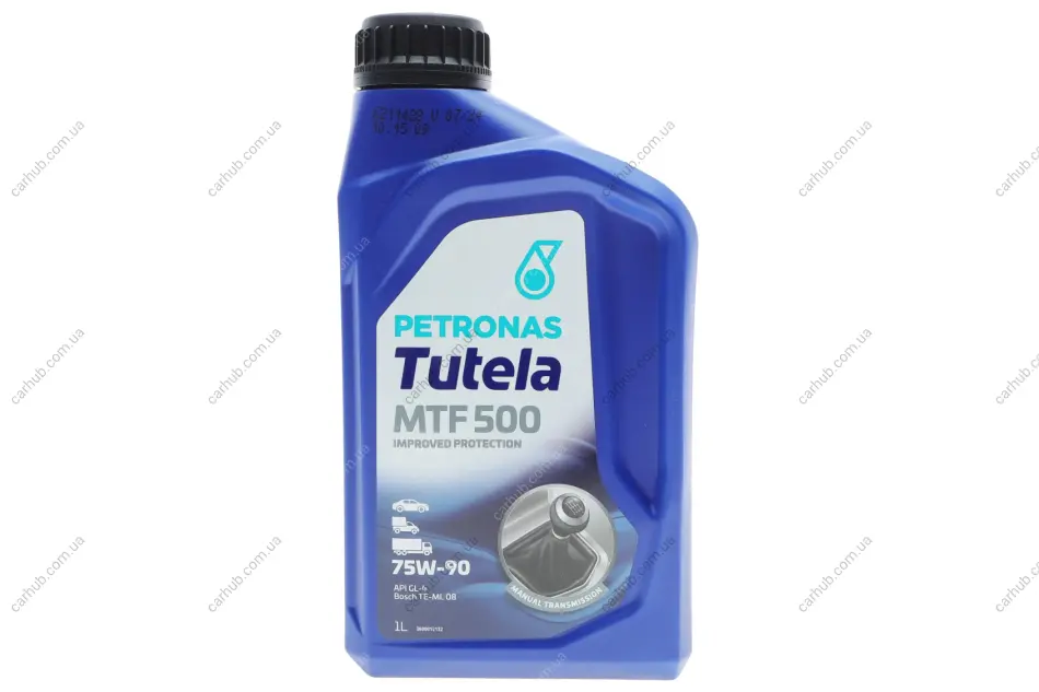 Олива 75W90 TUTELA MTF 500 (1L) (ZF TE-ML 08) (API GL-4) PETRONAS Petronas 76637E15EU (фото 1)