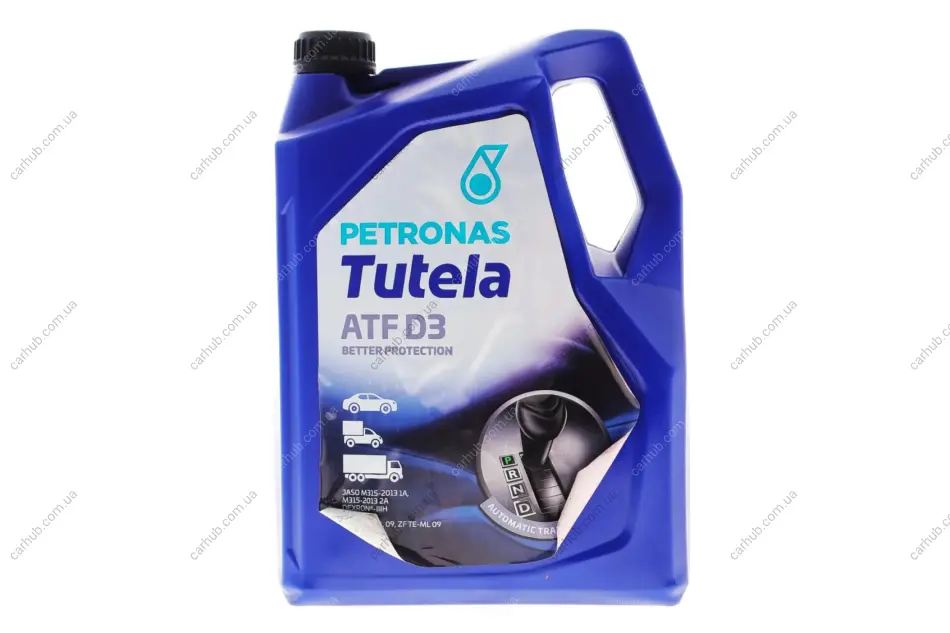 Олива TUTELA ATF D3 (5L) (GM Dexron III-H/Dexron III-G/Allison C4/Ford Mercon) Petronas DSC_76127M12EU (фото 1)