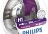 Автолампа H1 12V 55W P14,5s VisionPlus +60% (2 шт. в блістері) PHILIPS 12258VPS2 (фото 1)