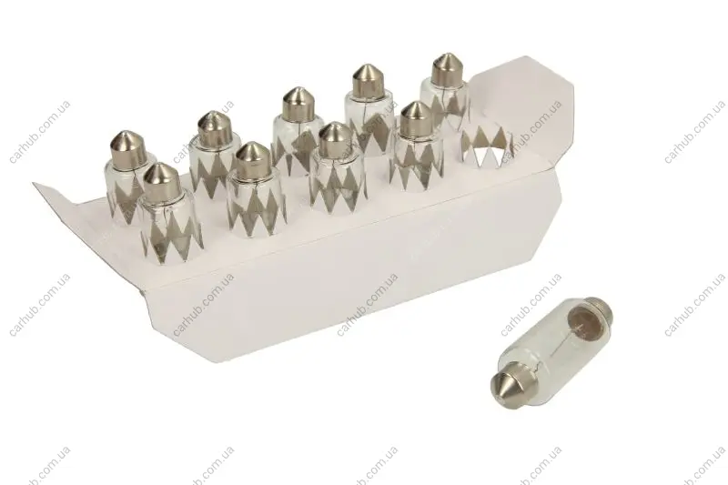 Лампа (картон 10шт) C15W 24В 15Вт SV8,5 Vision PHILIPS PHI 13850/10 (фото 1)