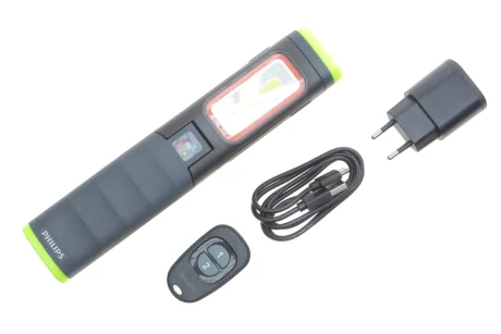 Ліхтарик інспекційний Xperion 6000 Pillar (6000K/режими 500lm/250lm/150lm/нахил 90°/УФ-світло/CRI95/гачок 360°/магніт) PHILIPS X60UVPI