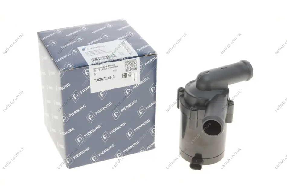 Насос системи охолодження (додатковий) BMW 5 (F10) 10-16/X5 (E70/F15/F85) 06-18 N57/N63/N47/N55 PIERBURG 7.02671.45.0 (фото 1)