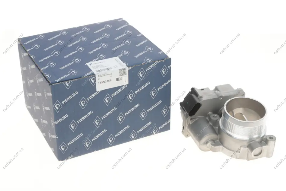 Заслонка дросельна Audi A4/A6/A8/Q7/VW Touareg 2.7D/3.0D 03- PIERBURG 7.03703.75.0 (фото 1)