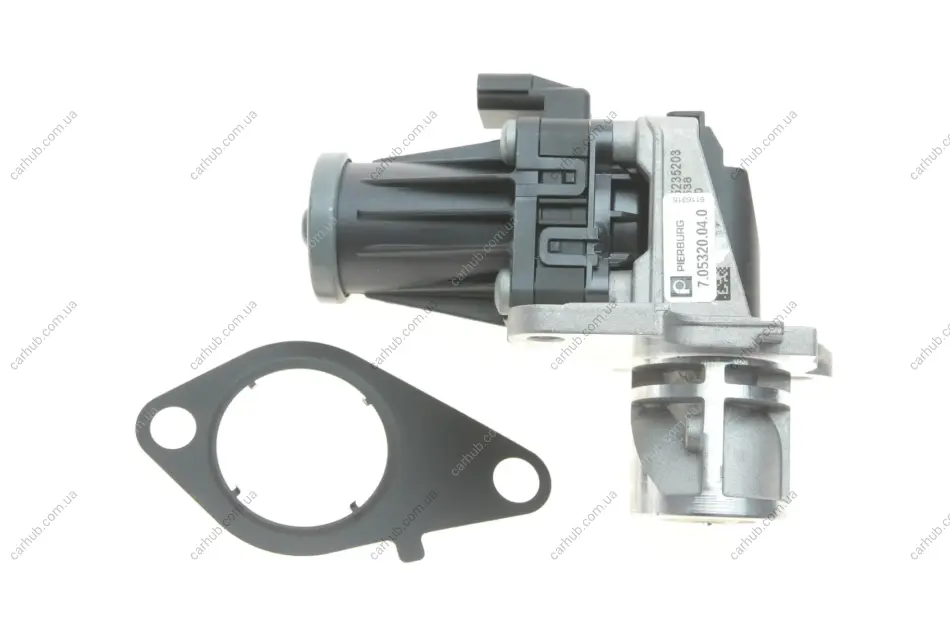 Клапан EGR MERCEDES A (W176), B SPORTS TOURER (W246, W242), CITAN MIXTO (DOUBLE CABIN), CITAN (MPV), CITAN/MINIVAN (W415), CLA (C117), CLA SHOOTING BRAKE (X117), GLA (X156) 1.5D/1.5DH/1.6D 06.08- PIERBURG 7.05320.04.0 (фото 1)