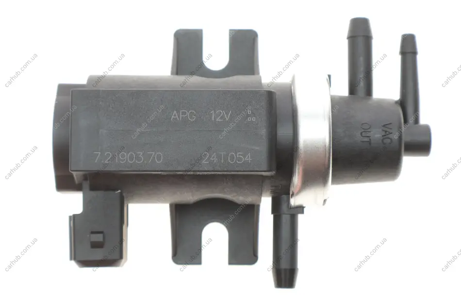 Електропневматичний контрольний клапан AUDI 100 C4, 80 B4, A2, A3, A4 B5, A4 B7, A6 C4, A6 C5, CABRIOLET B3 FORD GALAXY I SEAT ALHAMBRA, AROSA, CORDOBA, CORDOBA VARIO 1.2D-2.8D 07.90-08.10 PIERBURG 7.21903.70.0 (фото 1)