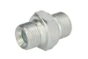 Гідравлічна зчіпка (прямі), зовнішня різьба 3/8 дюйм PNEUMATICS HTP-ZP-3/8 (фото 1)