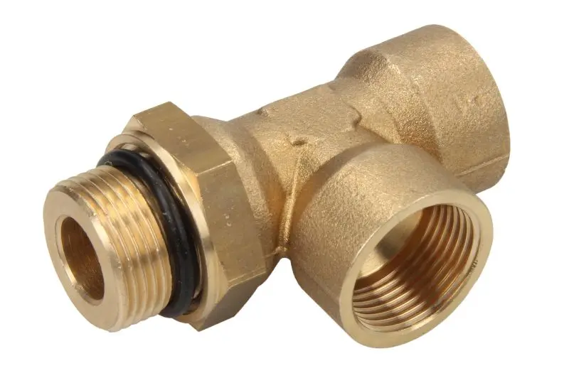 Кріплення TEKALAN трійник T, M22x1,5 зовнішній, M22x1,5 внутрішн., M22x1,5 внутрішній, Метал, кількість штук в упаковці: 1шт (із гайкою) PNEUMATICS PNTM22W/M22W/M22 (фото 1)