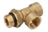 Кріплення TEKALAN трійник T, M22x1,5 зовнішній, M22x1,5 внутрішн., M22x1,5 внутрішній, Метал, кількість штук в упаковці: 1шт (із гайкою) PNEUMATICS PNTM22W/M22W/M22 (фото 1)