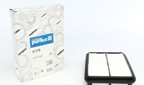 Фільтр повітряний Hyundai Santa Fe I 2.0CRDI/2.7V6 01-09 PURFLUX Purflux A1173