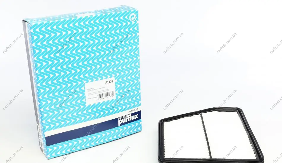Фільтр повітряний Hyundai Matrix 1.5CRDI/1.6/1.8 01-10 Purflux A1176 (фото 1)