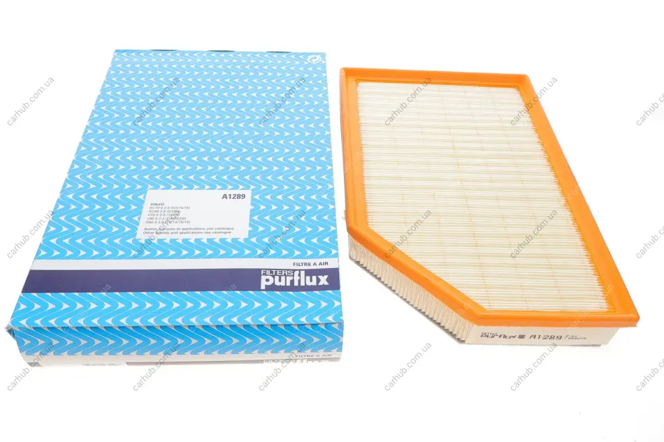 Фільтр повітряний Volvo V70/S80/S60/XC70 06- PURFLUX Purflux A1289 (фото 1)