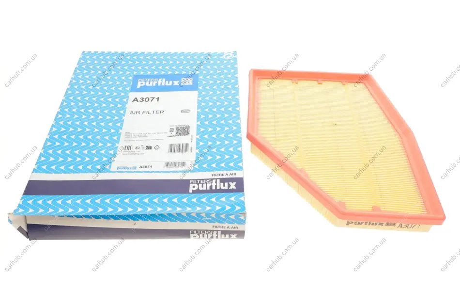 Фільтр повітряний BMW 7 (G11)/M5 (G30) 15- (N63B) (L) PURFLUX Purflux A3071 (фото 1)