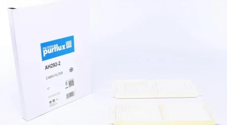 Фільтр салону Mazda 3 1.6-2.2 MZR 08-14 (к-кт 2 шт.) PURFLUX Purflux AH292-2