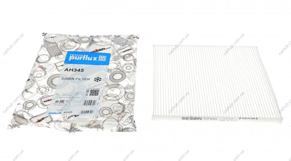 Фільтр салону Kia Cerato/Sorento II 04- PURFLUX Purflux AH345 (фото 1)