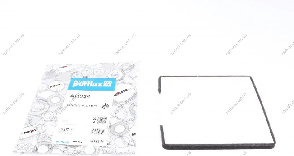 Фільтр салону Daewoo Matiz 05- PURFLUX Purflux AH354 (фото 1)