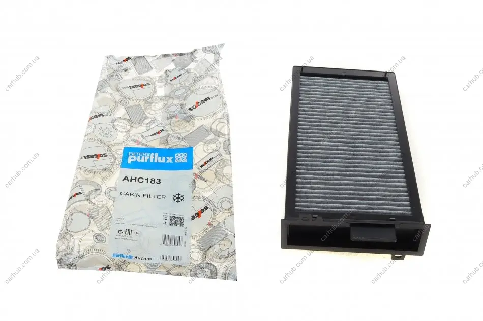 Фільтр салону Citroen C5 01-04 (вугільний) PURFLUX Purflux AHC183 (фото 1)
