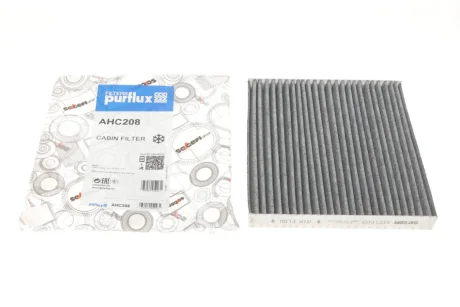 Фільтр салону Mazda 6 08/02- (вугільний) PURFLUX Purflux AHC208