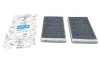 Фільтр салону BMW 5 (E60) 3.0D 01- (вугільний) (к-кт 2 шт.) PURFLUX Purflux AHC219-2 (фото 1)