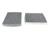 Фільтр салону BMW 5 (F10)/7 (F01) 2.0-6.0 08- (вугільний) (к-кт 2 шт.) Purflux AHC336-2 (фото 3)