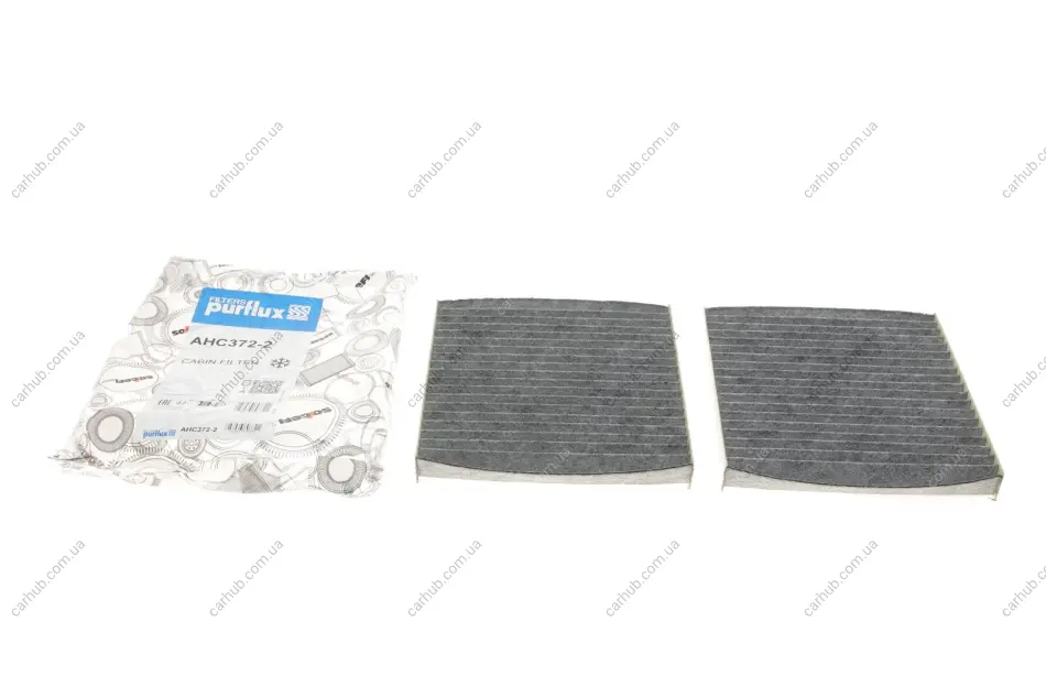 Фільтр салону BMW X3 (F25)/X4 (F26) 2.0/3.0D 10-18 (вугільний) PURFLUX Purflux AHC372-2 (фото 1)