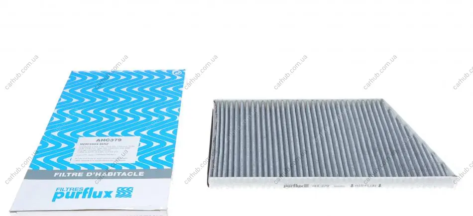 Фільтр салону MB C-class (W203) 00-07 (вугільний) PURFLUX Purflux AHC379 (фото 1)