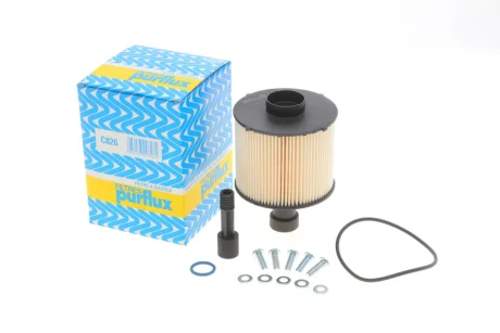Фільтр паливний Renault Kangoo/Dokker/Duster/Logan 1.5dCi 12- PURFLUX Purflux C826