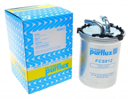 Фільтр паливний Skoda/VW 1.2TDI 09- PURFLUX Purflux FCS812