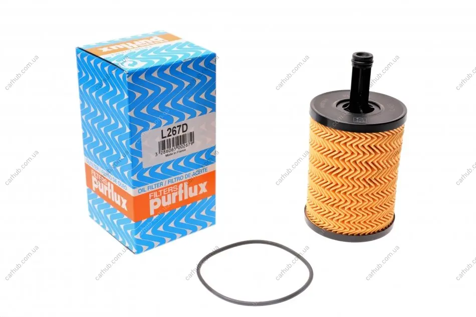 Фільтр масляний VW T5/Caddy III 03- PURFLUX Purflux L267D (фото 1)