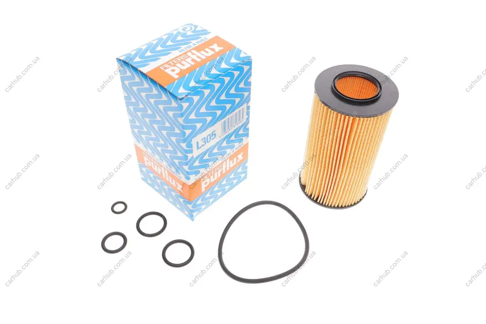 Фільтр масляний MB C-Class/E-Class/S-Class 2.4-3.7 (M112)/4.3-5.4 (M113)/2.5-3.5 (M272) PURFLUX Purflux L305 (фото 1)