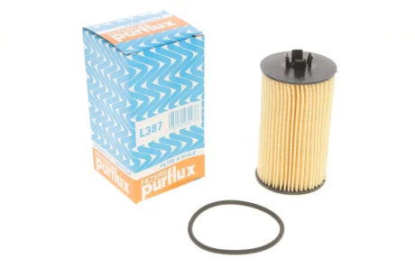 Фільтр масляний Opel Astra/Combo 1.4 16V 05- (h=105mm) PURFLUX Purflux L387