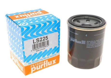 Фільтр масляний Hyundai Accent/Gets 1.1-1.6 02- (h=89mm) PURFLUX Purflux LS225