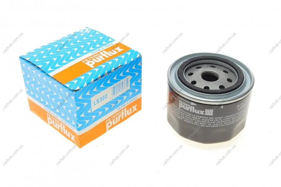 Фільтр масляний Honda Civic/Accord 2.0 TDi 96-02 PURFLUX Purflux LS322 (фото 1)