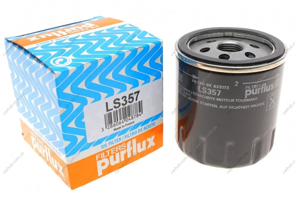 Фільтр масляний Mazda 3/6/CX-3/CX-5/CX7/MX-5 02- PURFLUX Purflux LS357 (фото 1)