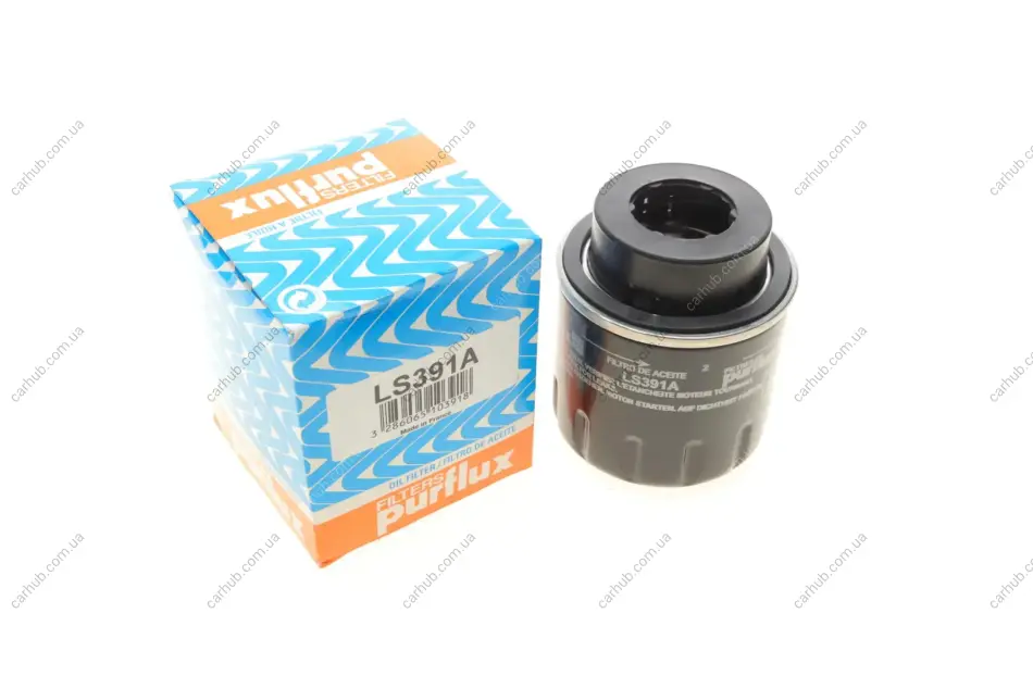 Фільтр масляний VW Caddy III 1.2TSI 10- PURFLUX Purflux LS391A (фото 1)