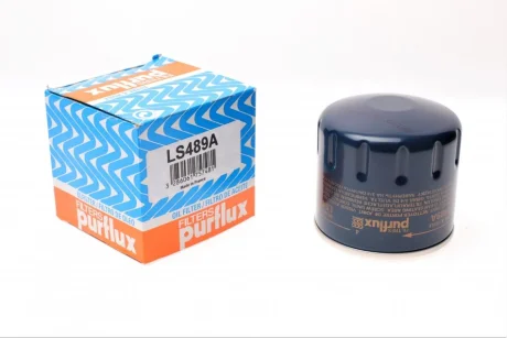 Фільтр масляний Kia/Mitsubishi/Subaru 03- PURFLUX Purflux LS489A