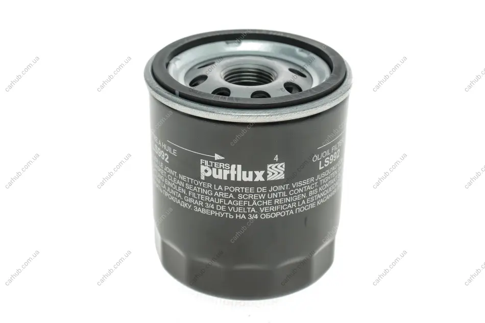 Фільтр масляний Seat Ibiza IV/Skoda Fabia/Rapid 1.4TDI 14- PURFLUX Purflux LS992 (фото 1)