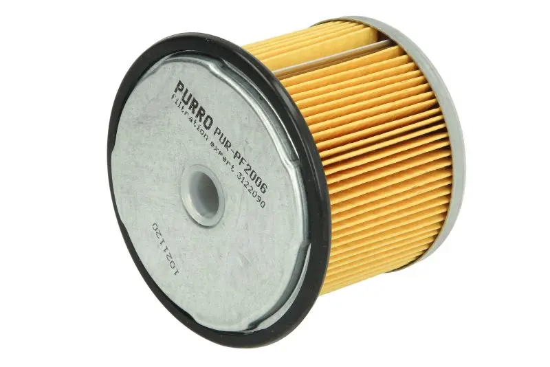 Паливний фільтр CITROEN BERLINGO, BX, C15, EVASION, JUMPY I, XANTIA, XM, XSARA, ZX FIAT SCUDO, ULYSSE FSO POLONEZ III HYUNDAI LANTRA II PEUGEOT 205, 205 II, 306, 309 1.7D-2.1D 10.85-12.11 PURRO PUR-PF2006 (фото 1)