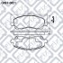 Колодки гальмівні передні дискові Q-fix Q0930821 (фото 3)