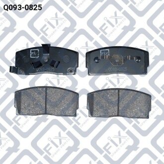 Колодки гальмівні передні дискові Q-fix Q0930825